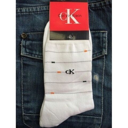 Мужские носки белые Calvin Klein 2
