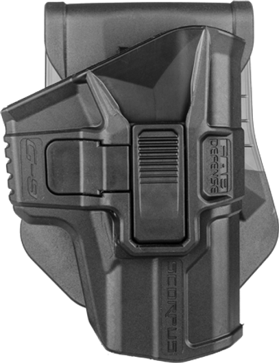 Кобура с кнопкой для Glock 9 мм (правша)