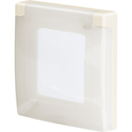 Рамка с защитной крышкой IP44 слоновая кость Inspiria Legrand