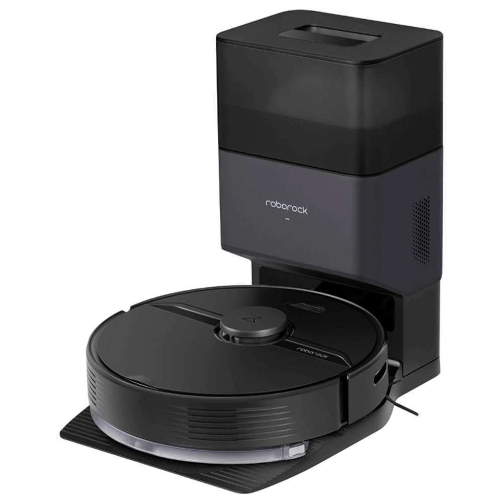 Робот-пылесос Roborock Q7 Plus Black (RU), со станцией самоочистки