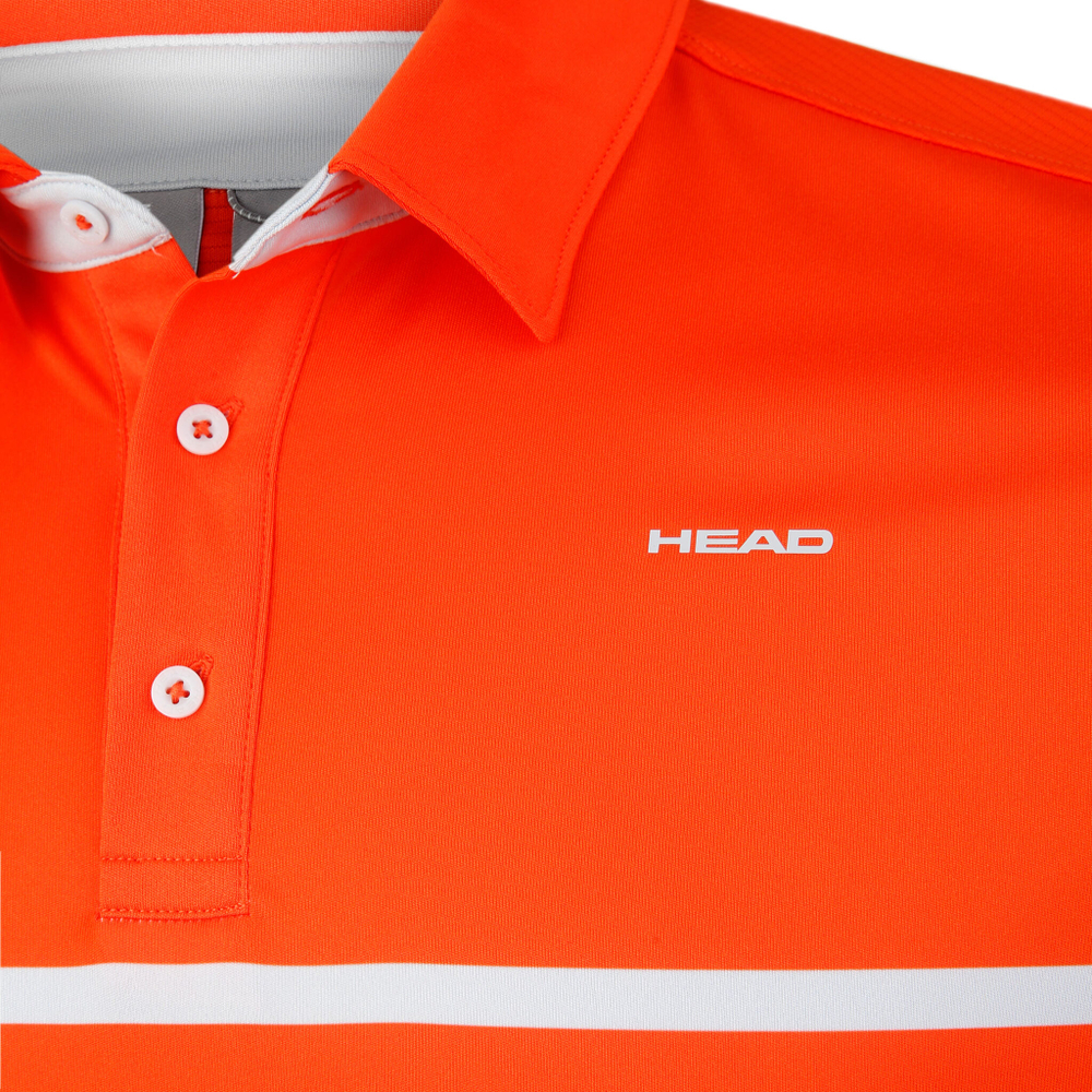 Мужское теннисное поло HEAD Radical SMU Polo Special Edition Men - Orange