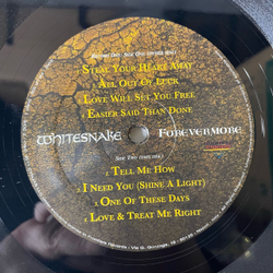 Винтажная виниловая пластинка LP Whitesnake Forevermore (Италия 2011)