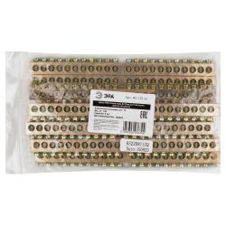 Шина ЭРА NO-122-36 PEN земля-ноль 8х12мм 22/1 латунная крепеж по центру