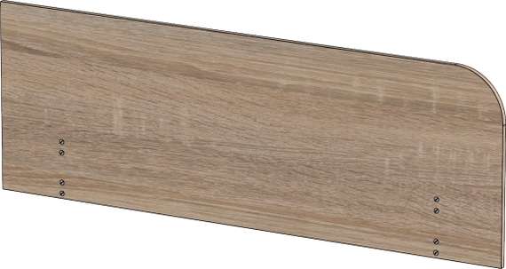 Экран Стандарт- дуб сонома