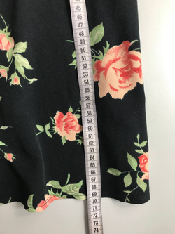 Сарафан Monki цветочный, маркировка XXS, визуально 40 размер