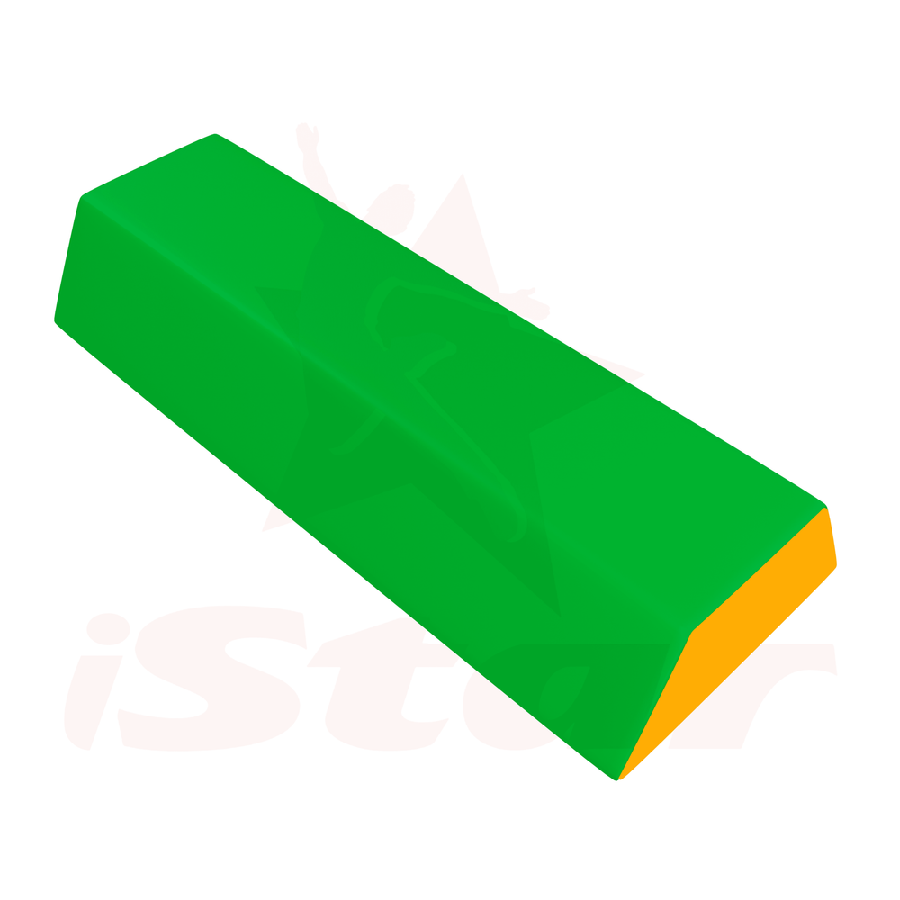 Мягкий модуль гимнастический - "Бревно трапеция" (средний)