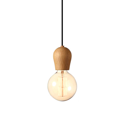 Pendant design lamp Ash  (Black)
