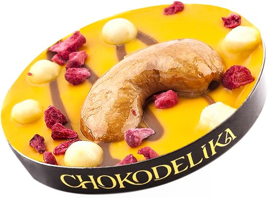 Шоколад "Chokodelika" темный, с апельсином 10 гр.