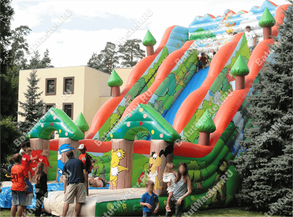 Надувная горка "Форест"