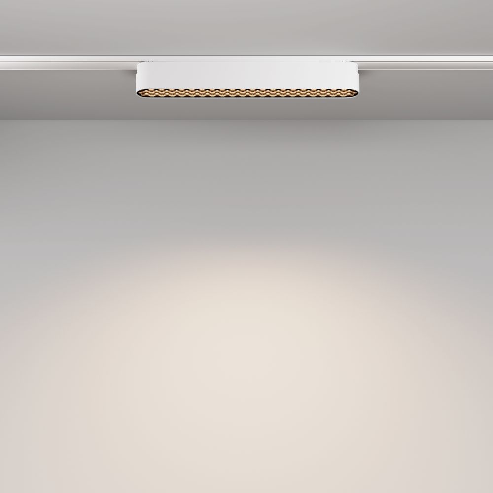 Трековый магнитный светодиодный светильник Maytoni Radity Basis Grid TR084-1-12W4K-W