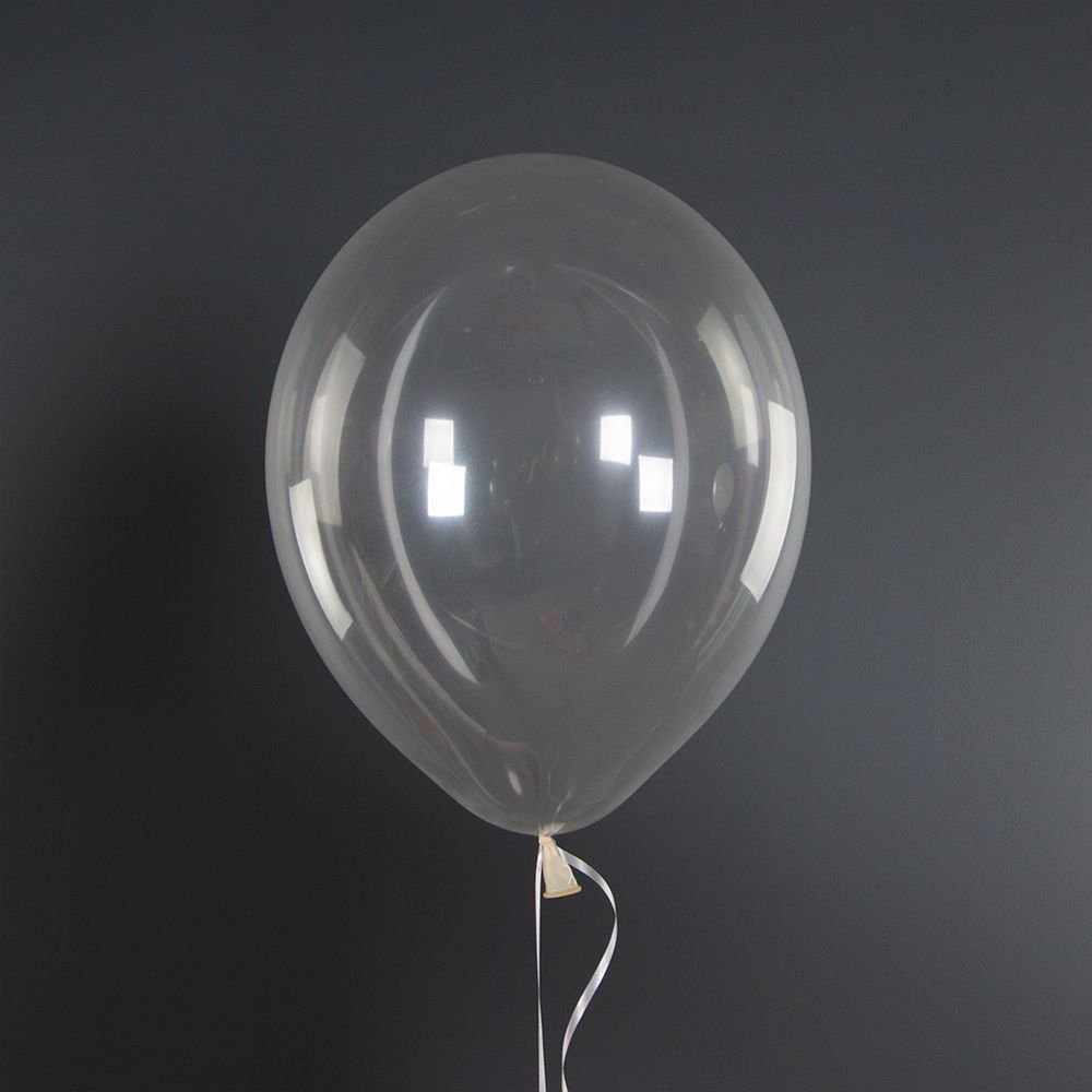 Шар (12''/30 см) Прозрачный (C2/300), кристалл, 100 шт.