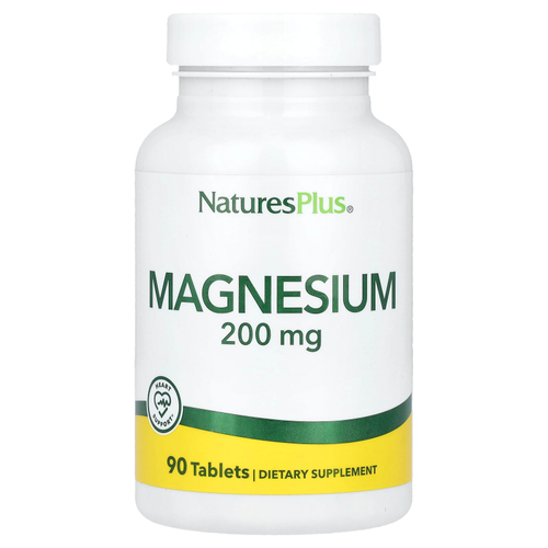 NaturesPlus, Магний, 200 мг, 90 таблеток