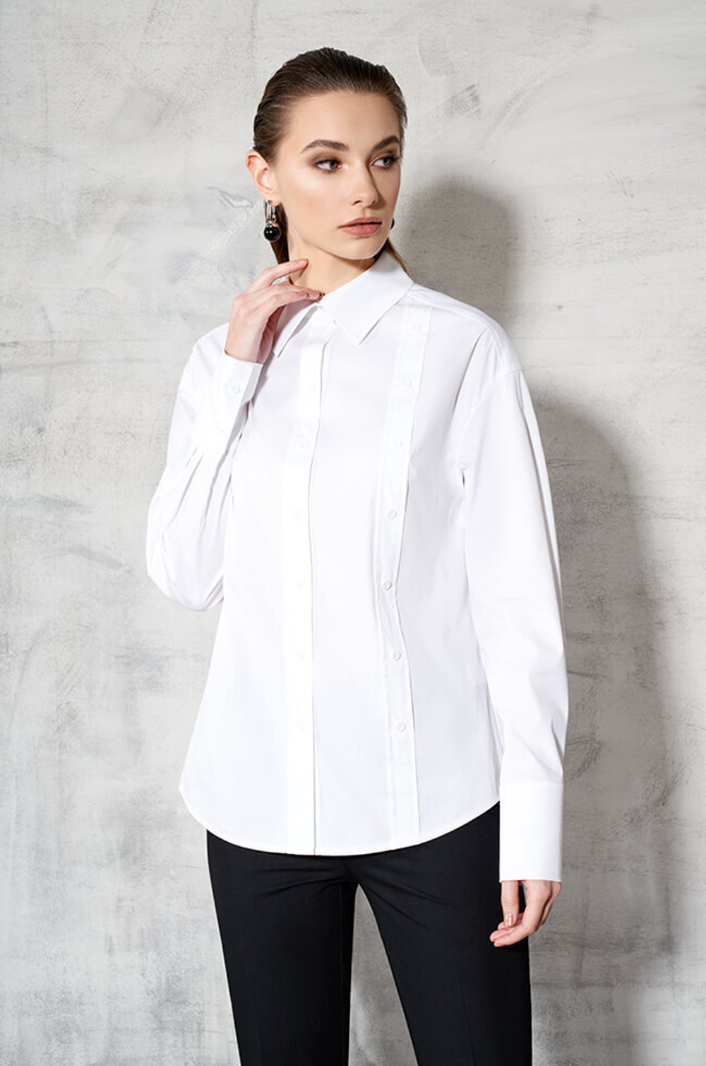 22459 Блузка женская (белый)