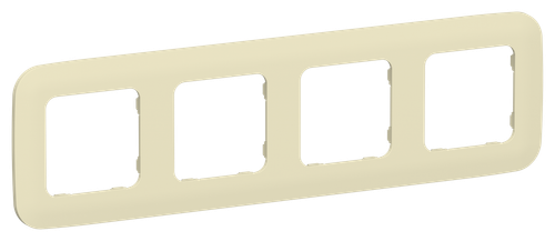 FLITE Рамка 4-местная РУ-4-А-ФлН навахо IEK