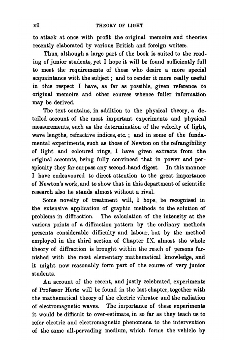 The theory of light | Thomas Preston