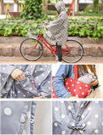 Дождевик mini maxi black