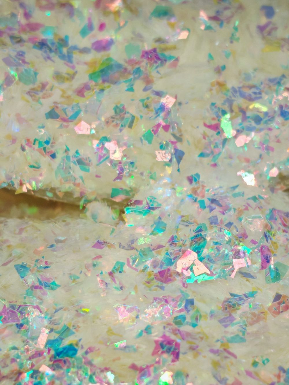 Хлопья - слюда 88717 хамелеон прозрачный - для литья изделий и творчества