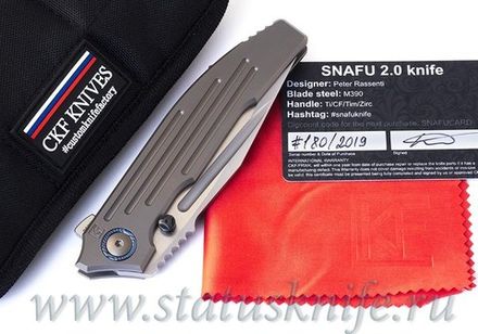 Нож CKF/Rassenti SNAFU 2.0 collab Снафу