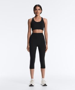 OYSHO Леггинсы-капри Comfortlux Super с высокой посадкой 50 см, черный