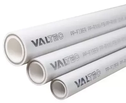 Труба из полипропилена Valfex SDR 6 DN63 x 10,5 PN25 (штанга 4 м), белая, армированная алюминием