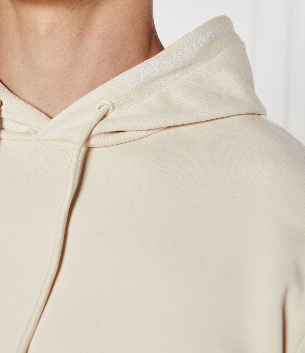 Худи EA7 - кремовый(6DUM13 PJTKZ)