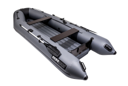Лодка ПВХ Аква 3600 НДНД графит/черный