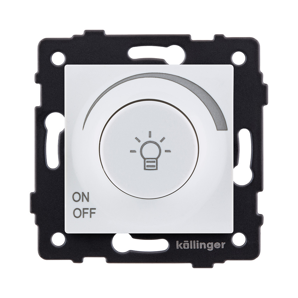 Светорегулятор универсальный 500W, белый Kollinger REA-027WH для Aspekt, Eleganz, Reflex
