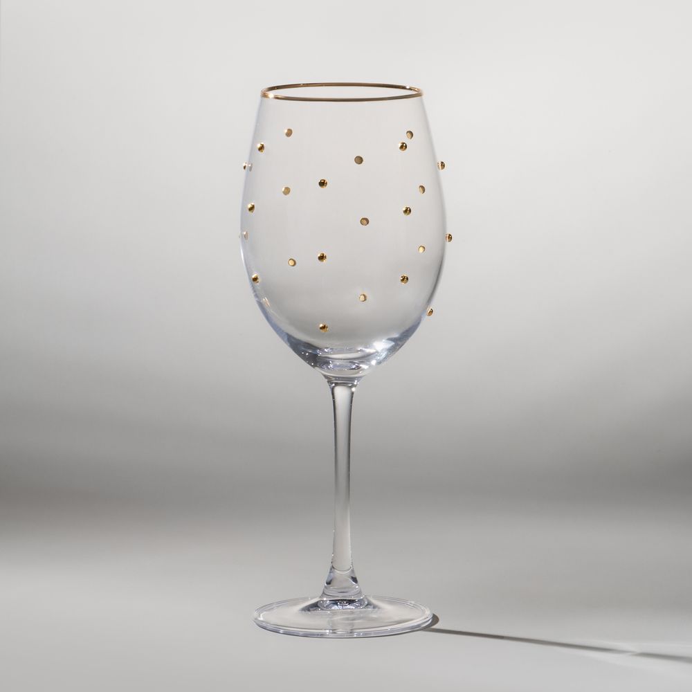 НАБОР БОКАЛОВ ДЛЯ ВИНА "GOLDY" ИЗ 2 ШТ. 540 МЛ