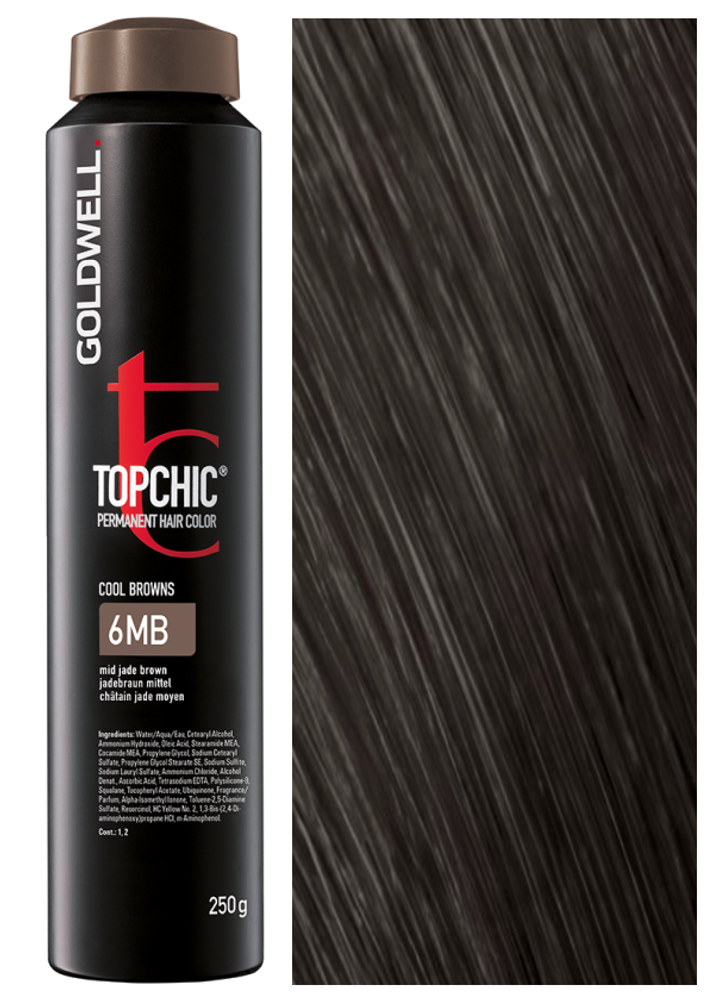 Goldwell Topchic 6MB - Средний матово-коричневый, 250 мл