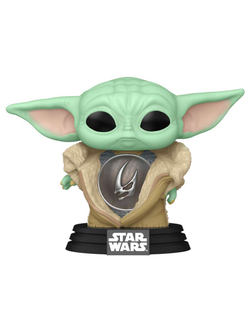 Фигурка Funko POP! Bobble Star Wars Mandalorian S10 Din Grogu with Armor (712) 80004