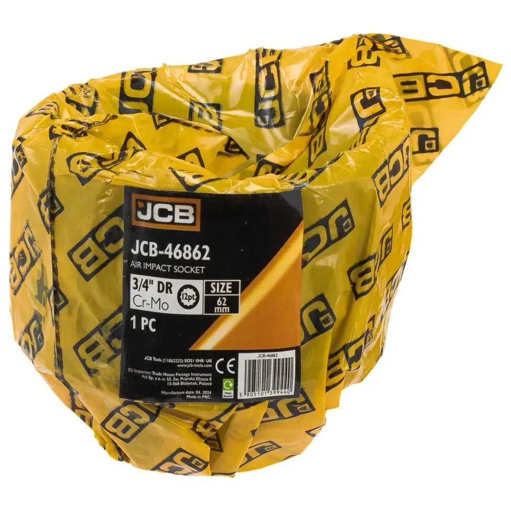 Головка ударная 62мм (12гр.), 3/4'' JCB JCB-46862