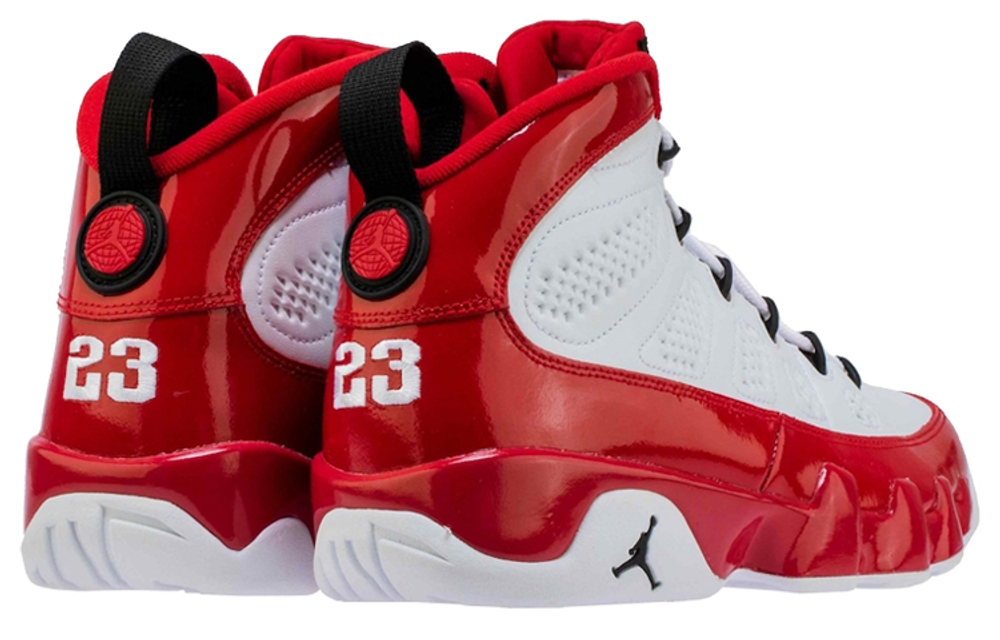 Jordan 9 Retro White Gym Red