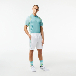 Мужские теннисные шорты Lacoste Shorts Men - White, Turquoise