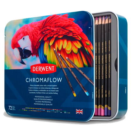 Derwent Chromaflow Набор 72 цвета