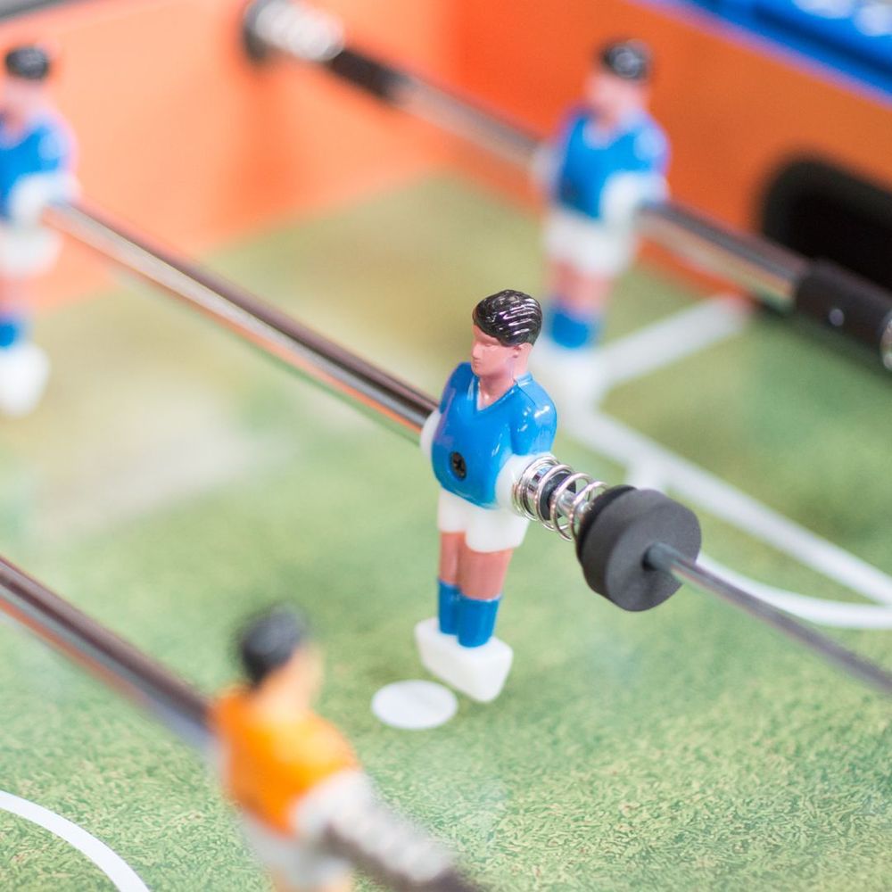 Настольный футбол "Garlando F-Mini-II Telescopic" (95 x 76 x 25 см) цветной