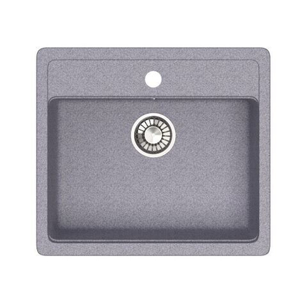 Кухонная мойка GLANZ J009-G35 570x505мм Темно-серый