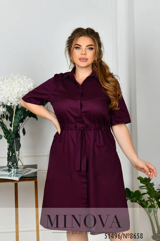 Платье 8658-марсала Minova