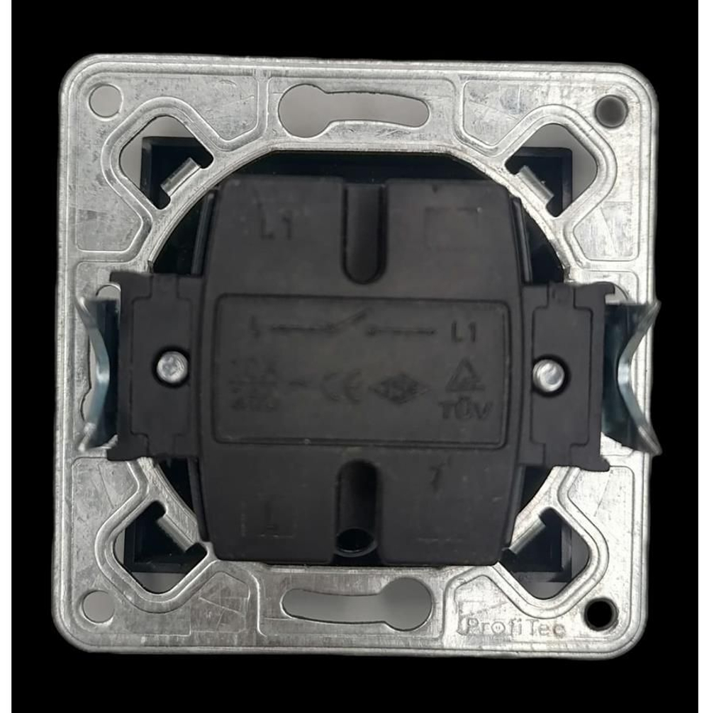 Переключатель 1-кл ProfiTec белый