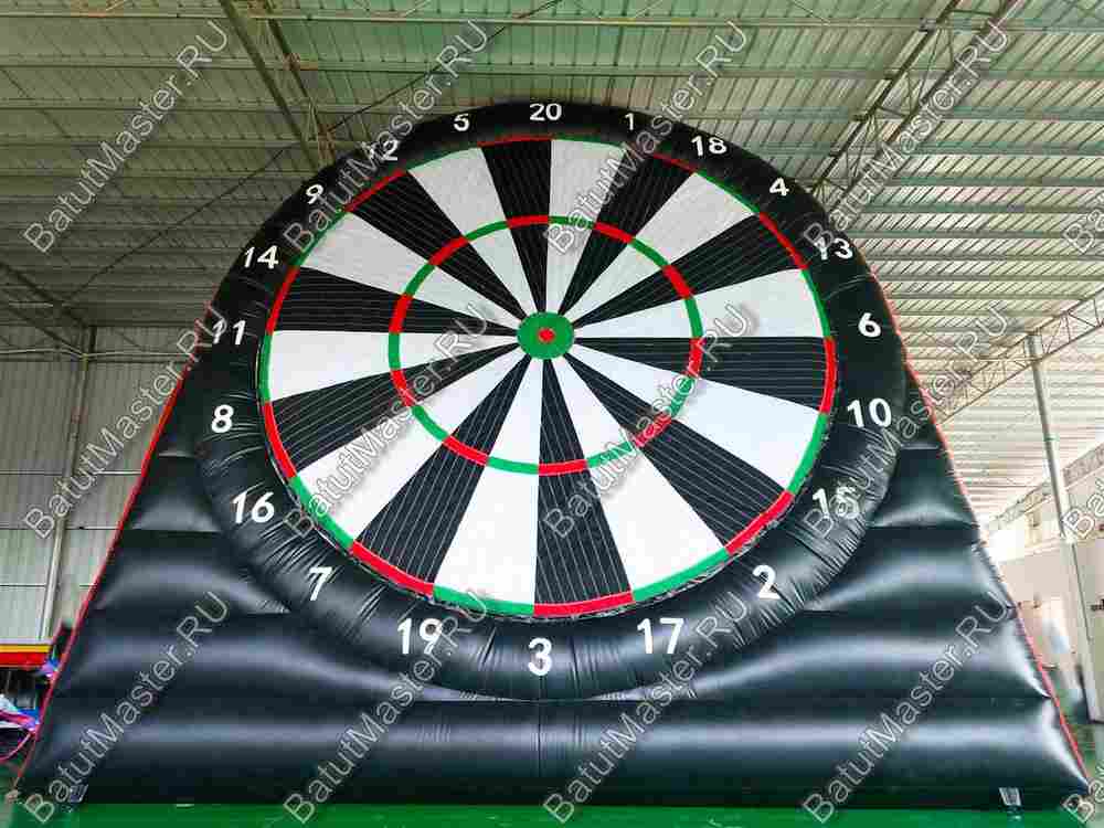 Надувной герметичный дартс «Гигант» диаметр 7 м, размер 7х2,5х7 м