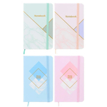 Ежедневник-блокнот Basir, формат А6, мраморная обложка, 96 листов, размер 14*9 см