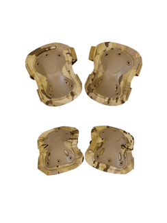 Тактические наколенники и налокотники военный комплект Мультикам