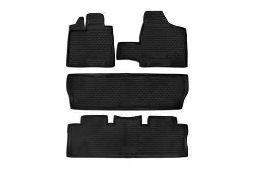 Коврики в салон для TOYOTA Sienna (II, IIр) 2003-2010, 4 шт. (полиуретан) NLC.48.48.210K