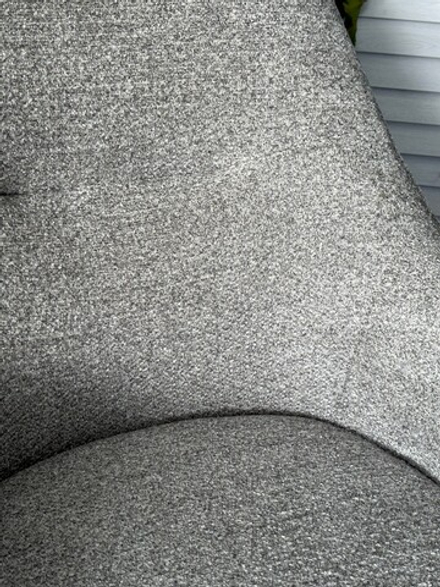 Стул М-City DISAUR Стамен (Stamen) ткань Davis Retro Bliss 85, Серый, Черный каркас