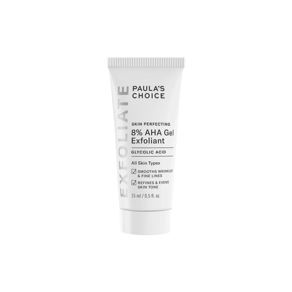 Paula's Choice Skin Perfecting 8% AHA Gel TRIAL (15 мл) / Тоник с 8% гликолевой кислоты для всех типов кожи МИНИ (15 мл)