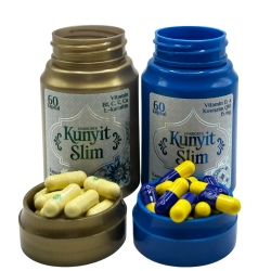 Капсулы для снижения веса Kunyit Slim день-ночь 120 натуральных капсул