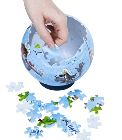 Пазл-шар 108эл. "Ну, погоди!" М/с (Степ пазл)