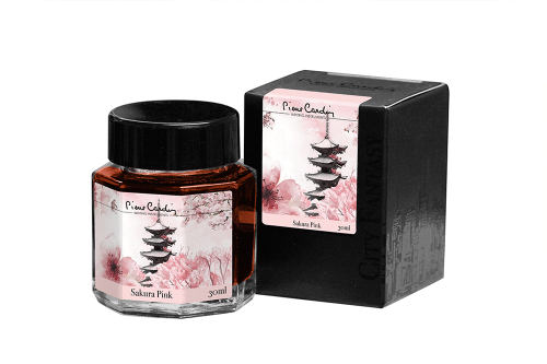 Флакон чернил - Pierre Cardin, розовые 30 мл.