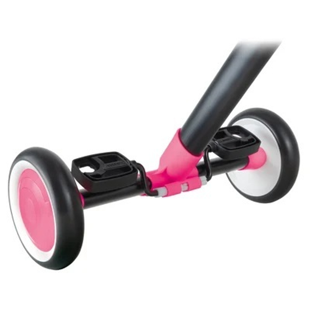 Трёхколёсный велосипед-беговел Globber Learning Trike 2 в 1 Fuchsia
