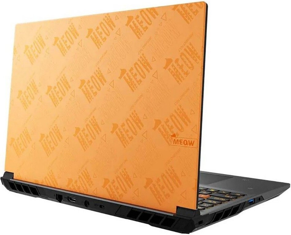 Ноутбук  Colorful MEOW R15 24-HR86B16512E-O-RUA-KA 15.6 ", Ryzen 7, 16 Гб RAM, 512 Гб SSD, GeForce RTX 4060, Оранжевый