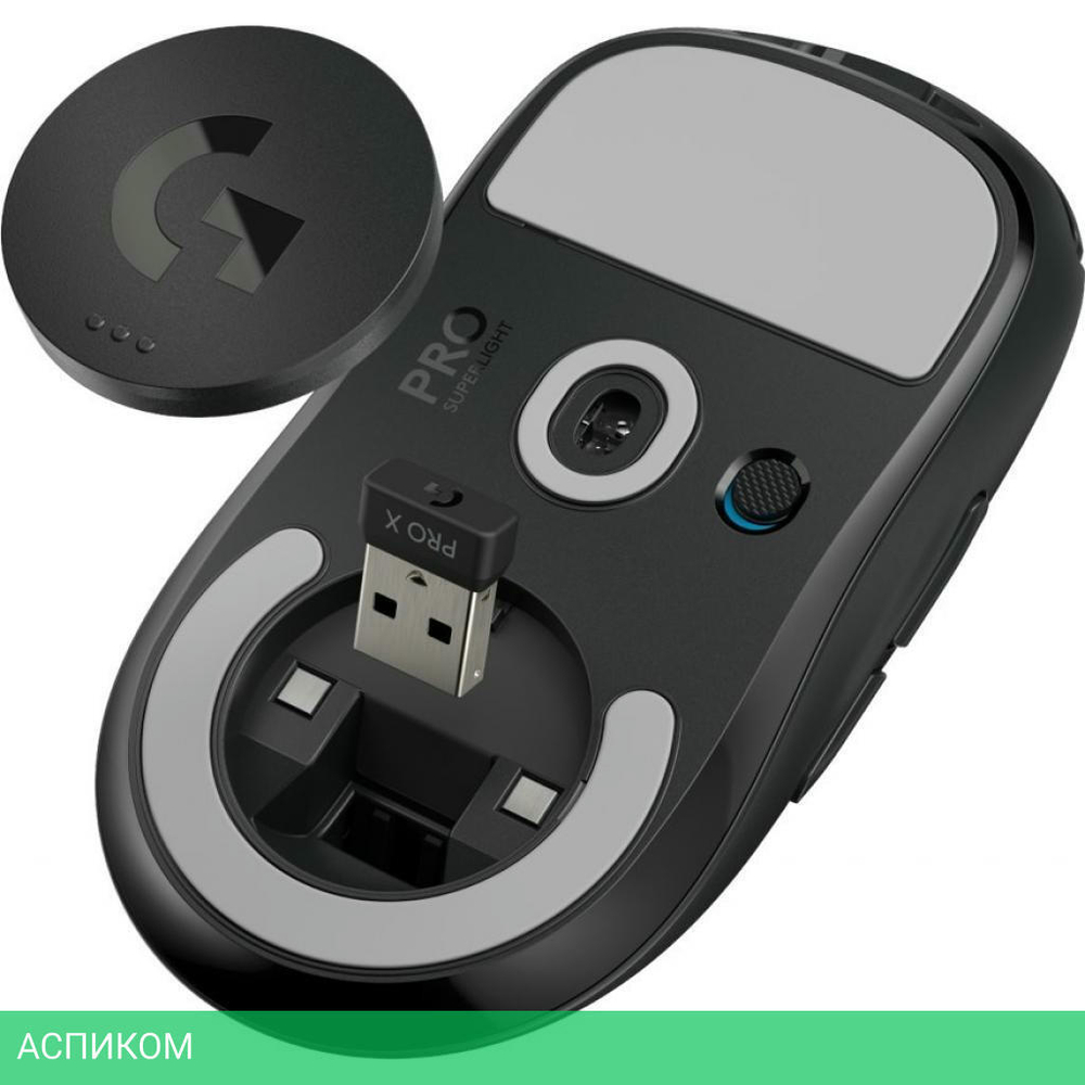 Мышь Logitech Pro X Superlight черный (910-005880)
